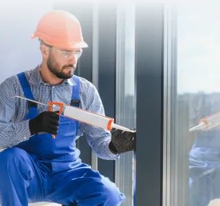 Гидроизоляция пластиковых окон - фото