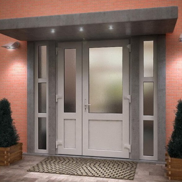 Входные двери REHAU фото