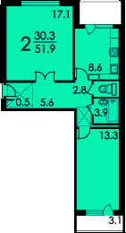 Планировка - 2 фото - Умные Окна